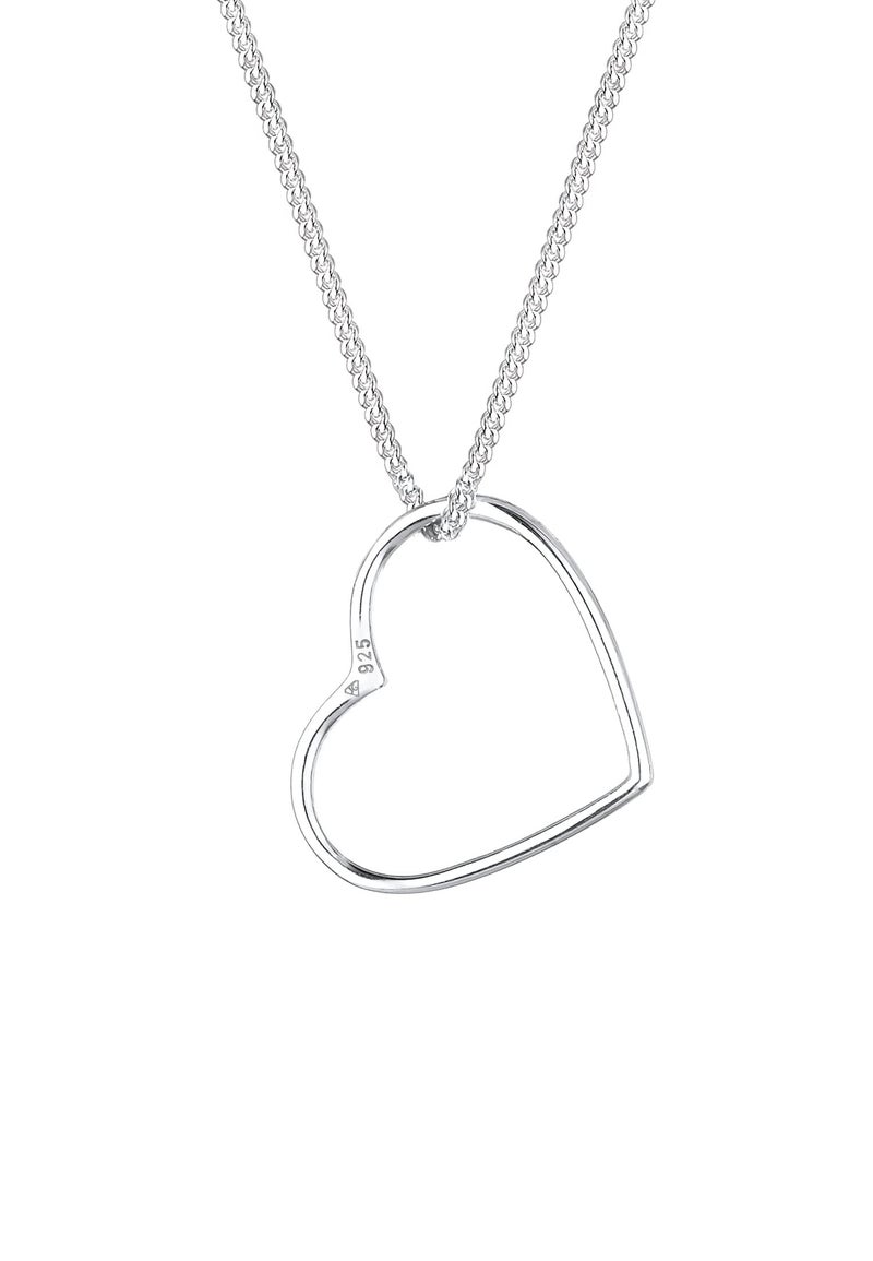 Elli Ladies Heart Pendant Basic in 925 Sterling Silver - Image 4